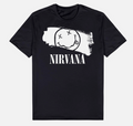 Nirvana Smiley Black Men’s Tee T-Shirt Fathers Day Christmas Gift