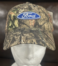 Ford Motor Company Camo Hat Cap Realtree Embroidered Logo Hunting Adjustable