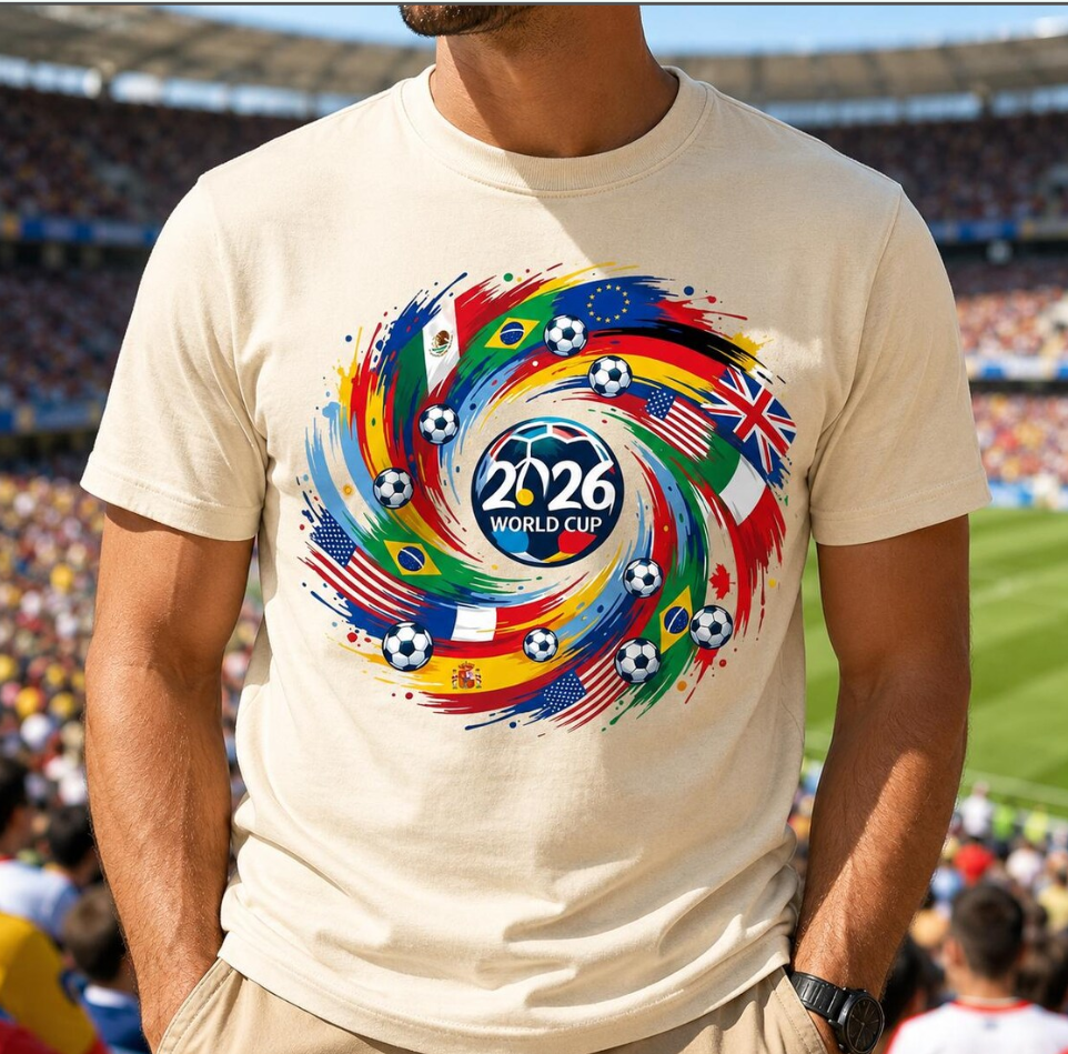 2026 World Cup Shirt, Soccer Fan Tee, International Football Shirt, USA Canada Mexico 2026 Shirt, World Cup Fan Gift, Soccer Lover Shirt
