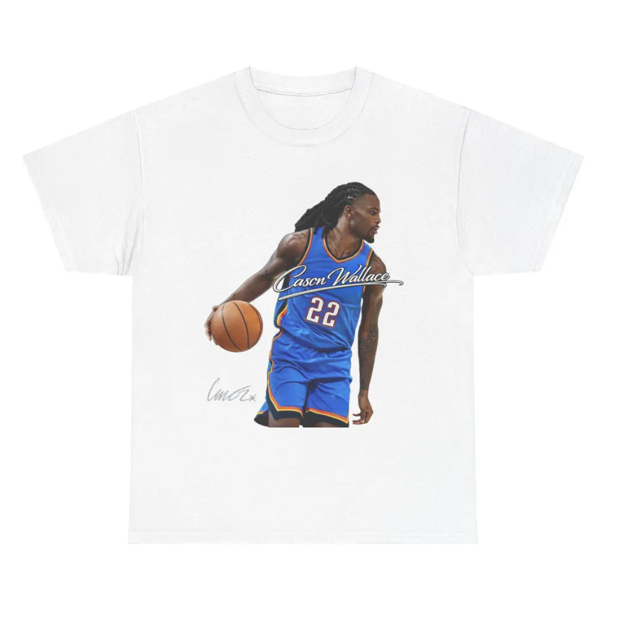 Cason Wallace OKC T Shirt Graphic Tee