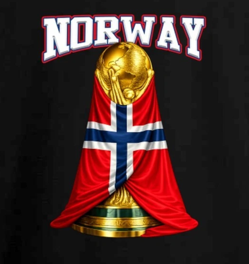 Norway World Cup Soccer Fan T Shirt