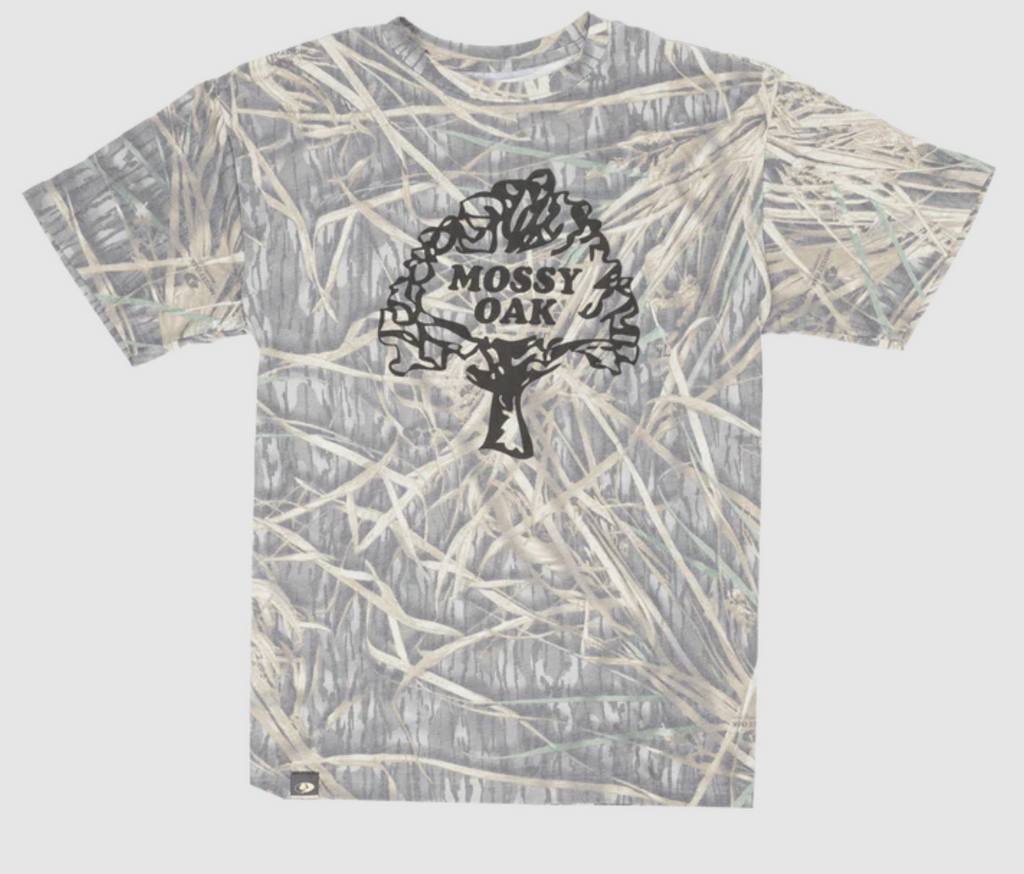Vintage Tree Washed Out Logo Tee - ORIGINAL SHADOW GRASS