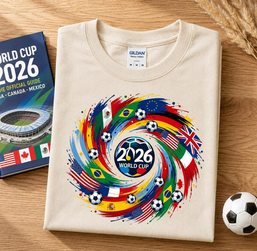 2026 World Cup Shirt, Soccer Fan Tee, International Football Shirt, USA Canada Mexico 2026 Shirt, World Cup Fan Gift, Soccer Lover Shirt