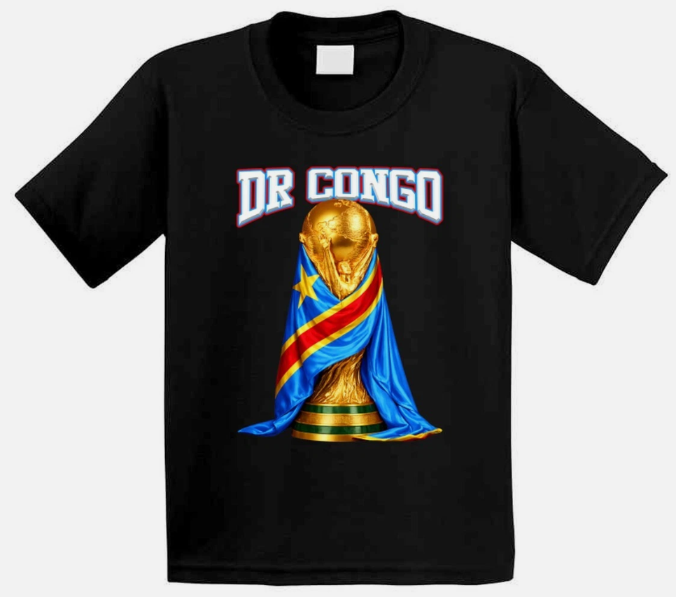 Dr Congo World Cup Soccer Sports Fan T Shirt