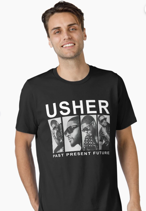 New Usher Past Present Future Tour Essential T-Shirt