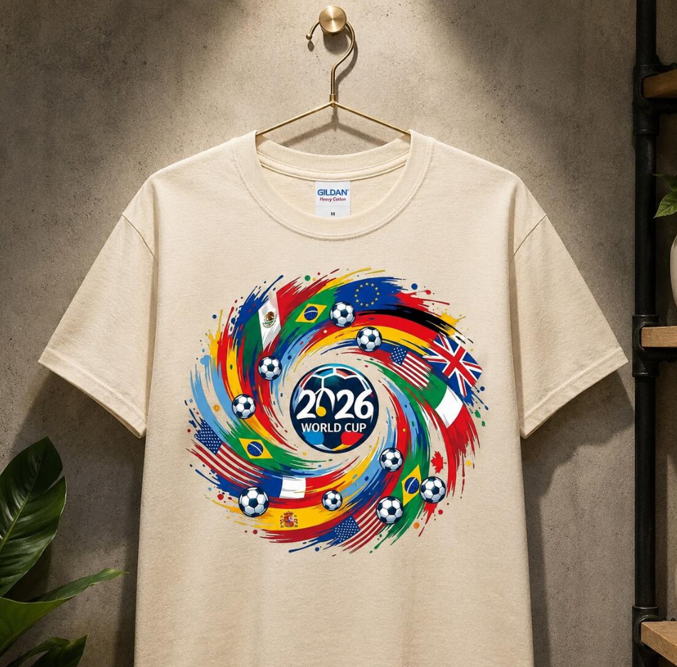 2026 World Cup Shirt, Soccer Fan Tee, International Football Shirt, USA Canada Mexico 2026 Shirt, World Cup Fan Gift, Soccer Lover Shirt