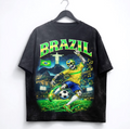 FIFA World Cup 2026 Brazil Shirt, Brazil Soccer Graphic Tee, Vintage Football Shirt, Brazilian Fan Gift, Unisex Tee, Streetwear Soccer Tee.