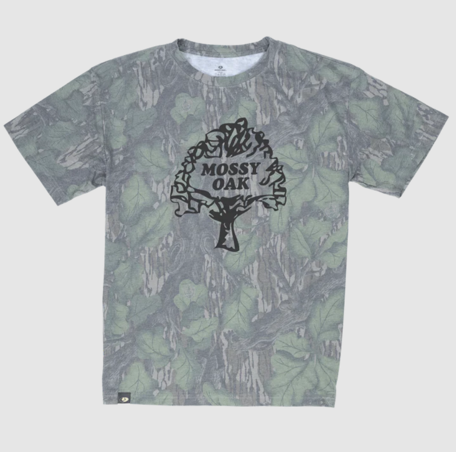 Vintage Tree Washed Out Logo Tee - FULL FOLIAGE