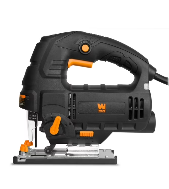 WEN 6.6-Amp Variable Speed Orbital Jig Saw with Laser and LED Light, 33606