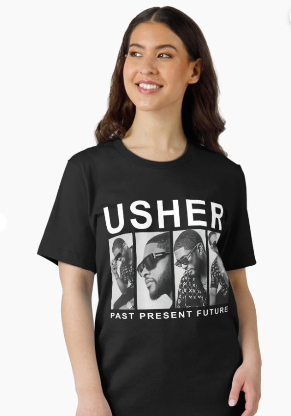 New Usher Past Present Future Tour Essential T-Shirt