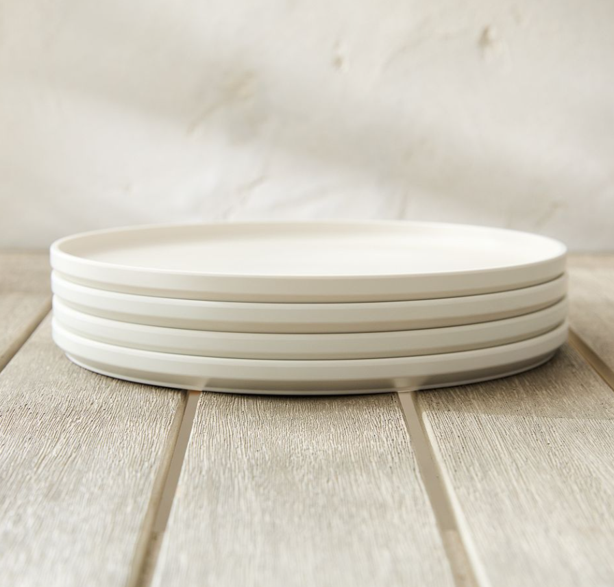 Modern Melamine Outdoor Dinner Plate Sets