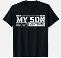 Funny Dad Shirt from Son Men Funny Fathers Day Dad T-Shirt