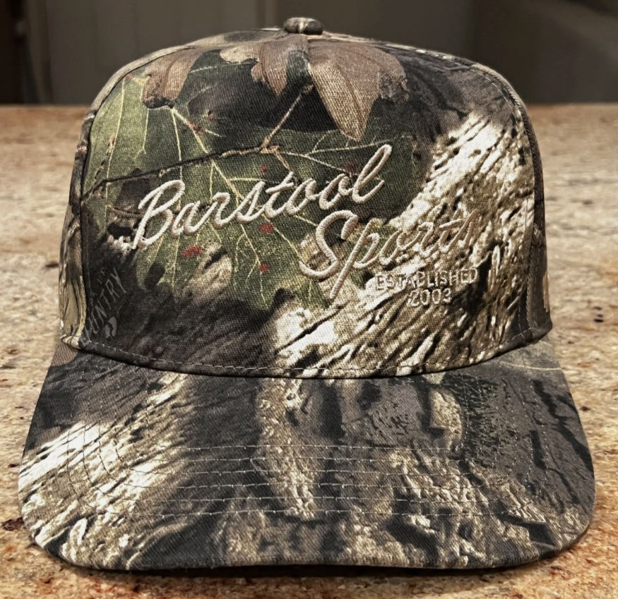Barstool Sports Camo Hat ‘47 Brand