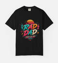 Rad Dad retro sunset design T-shirt Father's Day vibes Father’s day t shirt