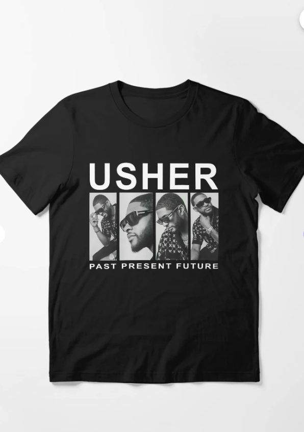 New Usher Past Present Future Tour Essential T-Shirt