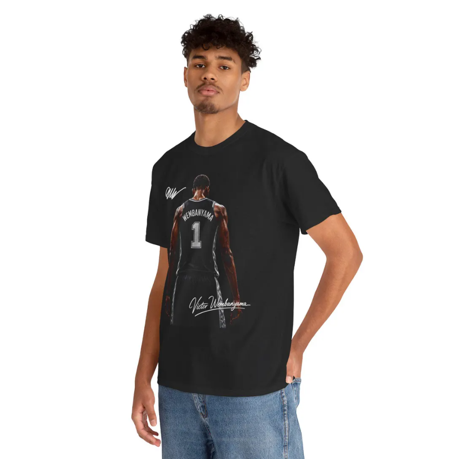Victor Wembanyama San Antonio T-Shirt Basketball Graphic Tee