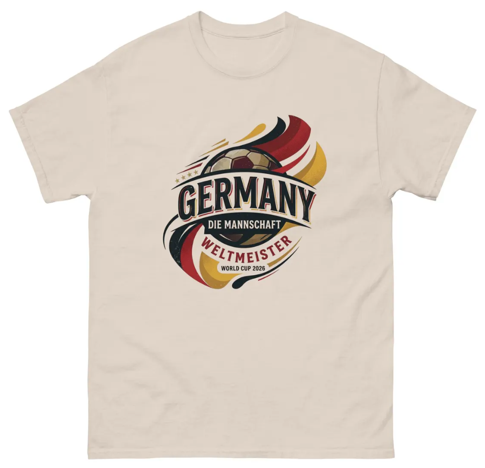 Germany Die Mannschaft Soccer T-Shirt – World Cup 2026 Fan Tee