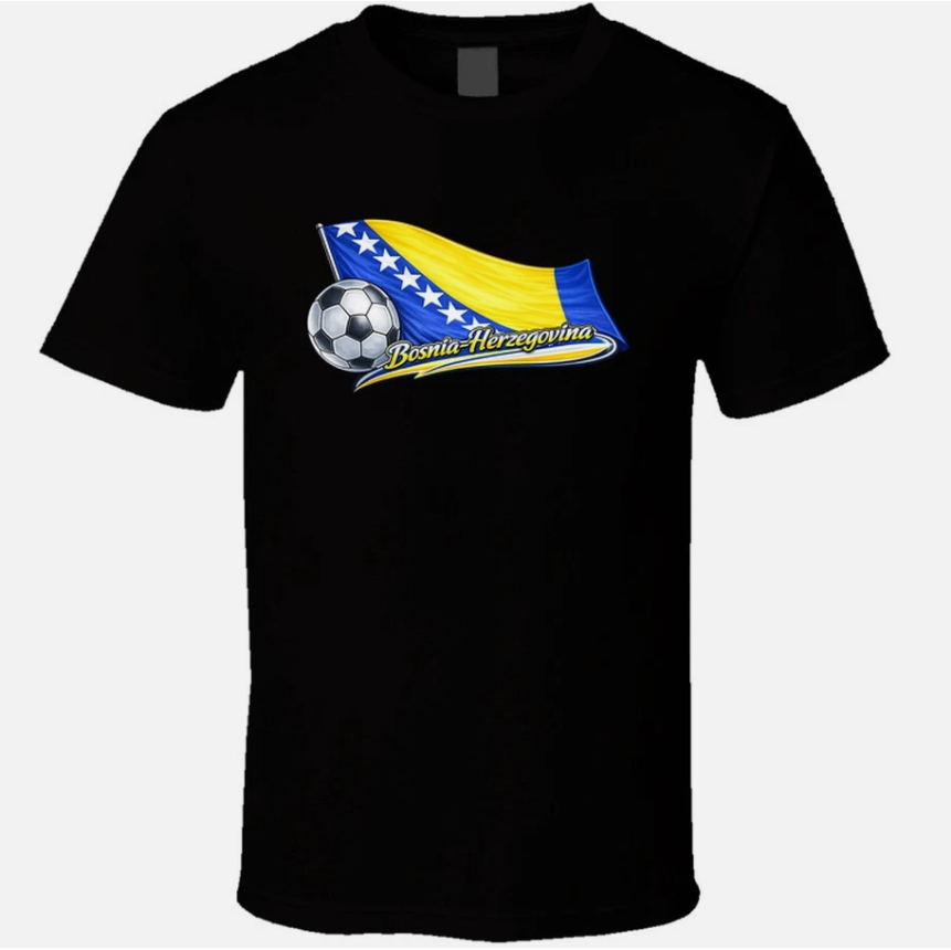 Bosnia-herzegovina World Cup Soccer Fan T Shirt