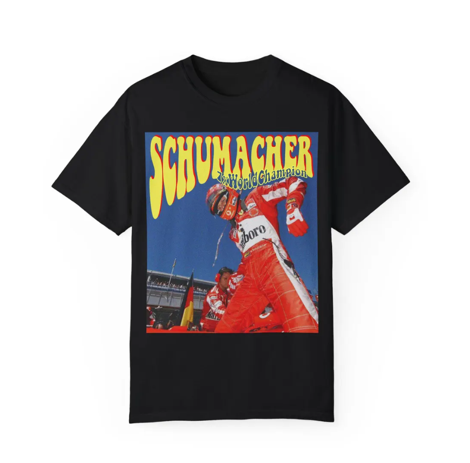 Michael Schumacher Unisex Garment-Dyed T-shirt