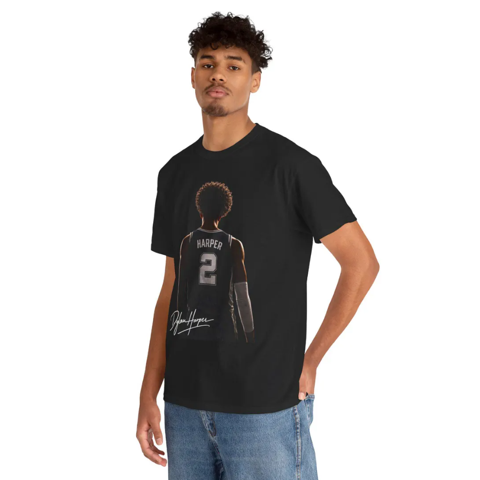 Dylan Harper San Antonio T Shirt Tee Point Guard Edition