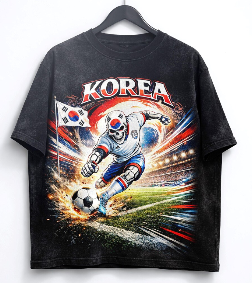 FIFA World Cup 2026 Korea Shirt, Korea Soccer Graphic Tee, Vintage Football Shirt, Korean Fan Gift, Unisex Shirt, Streetwear Soccer Tee.