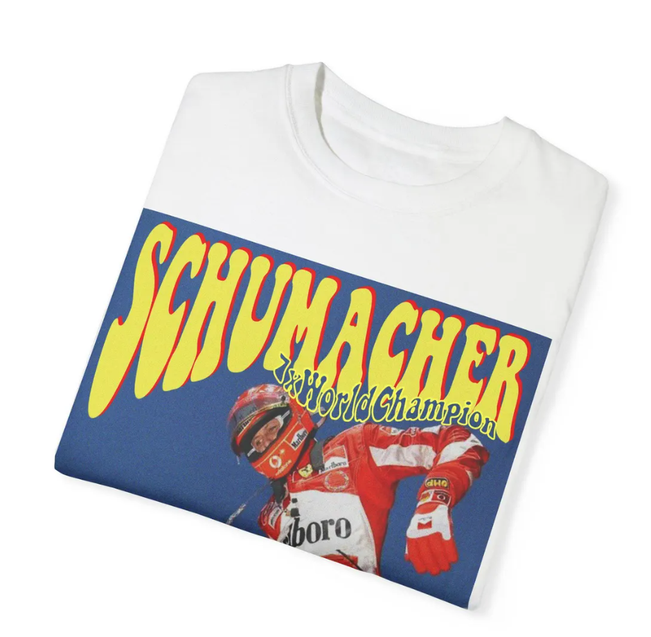 Michael Schumacher Unisex Garment-Dyed T-shirt