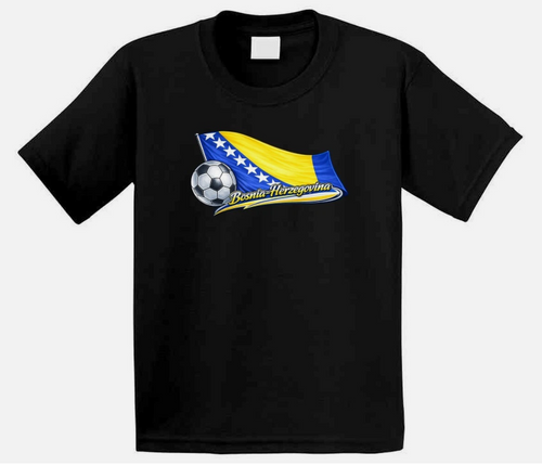 Bosnia-herzegovina World Cup Soccer Fan T Shirt