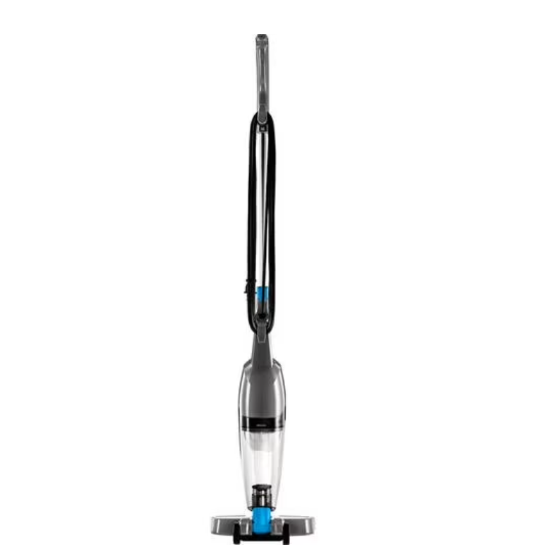 BISSELL 3-in-1, Corded, Stick Vacuum, Carpet, Area Rugs, Hardfloor, Upholstery, Removable Hand Vac, Lightweight, Easy Empty, 2030, Blue & Gray