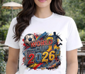 World Cup 2026 Shirt Youth or Adult, Football World Tournament Tee, Family Matching Soccer T-Shirt