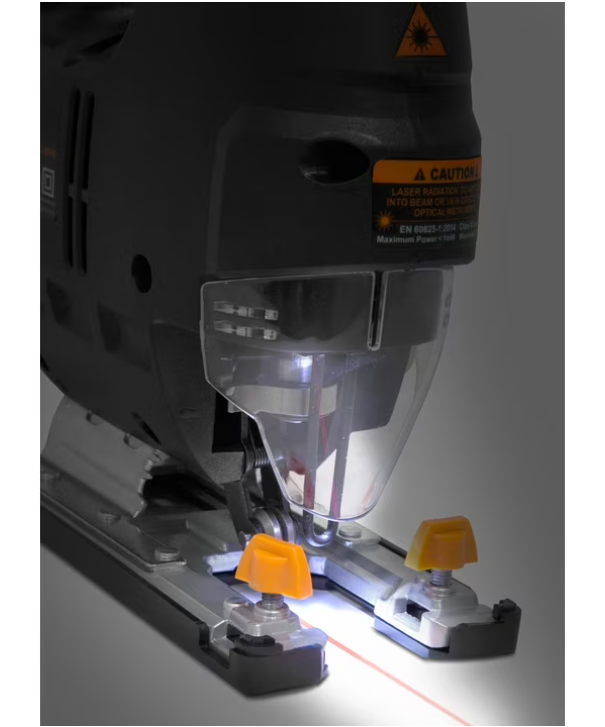 WEN 6.6-Amp Variable Speed Orbital Jig Saw with Laser and LED Light, 33606