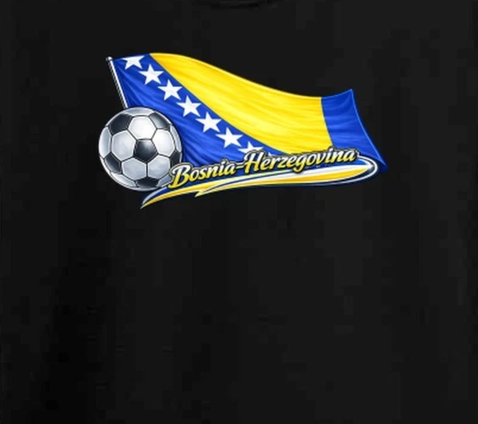 Bosnia-herzegovina World Cup Soccer Fan T Shirt