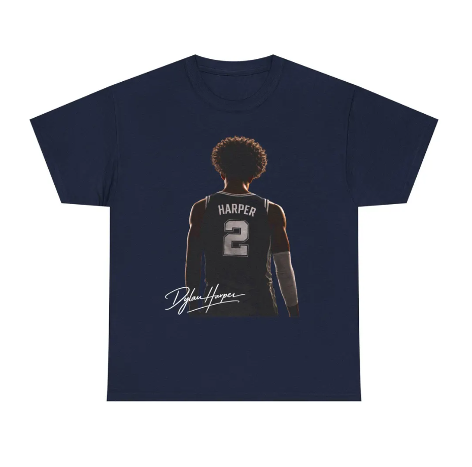 Dylan Harper San Antonio T Shirt Tee Point Guard Edition