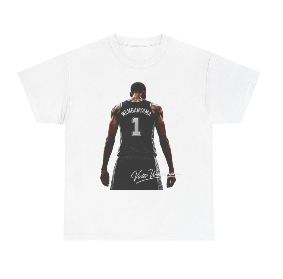 Victor Wembanyama San Antonio T-Shirt Basketball Graphic Tee