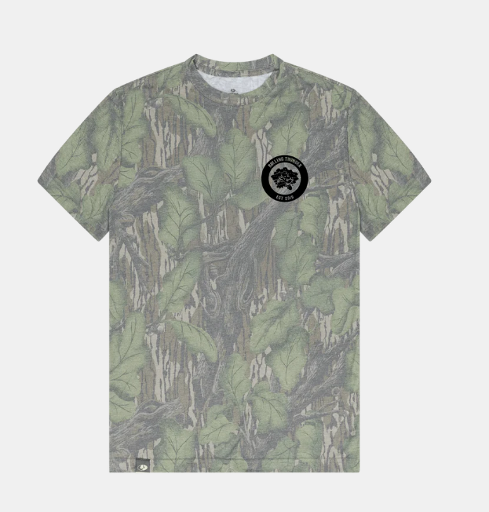 Patch Logo Tee S/S - Washed Out Mossy Oak Full Foliage