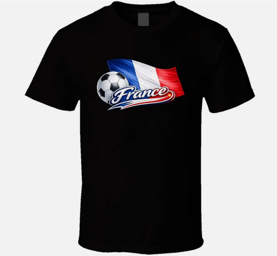 France Soccer Fan T Shirt