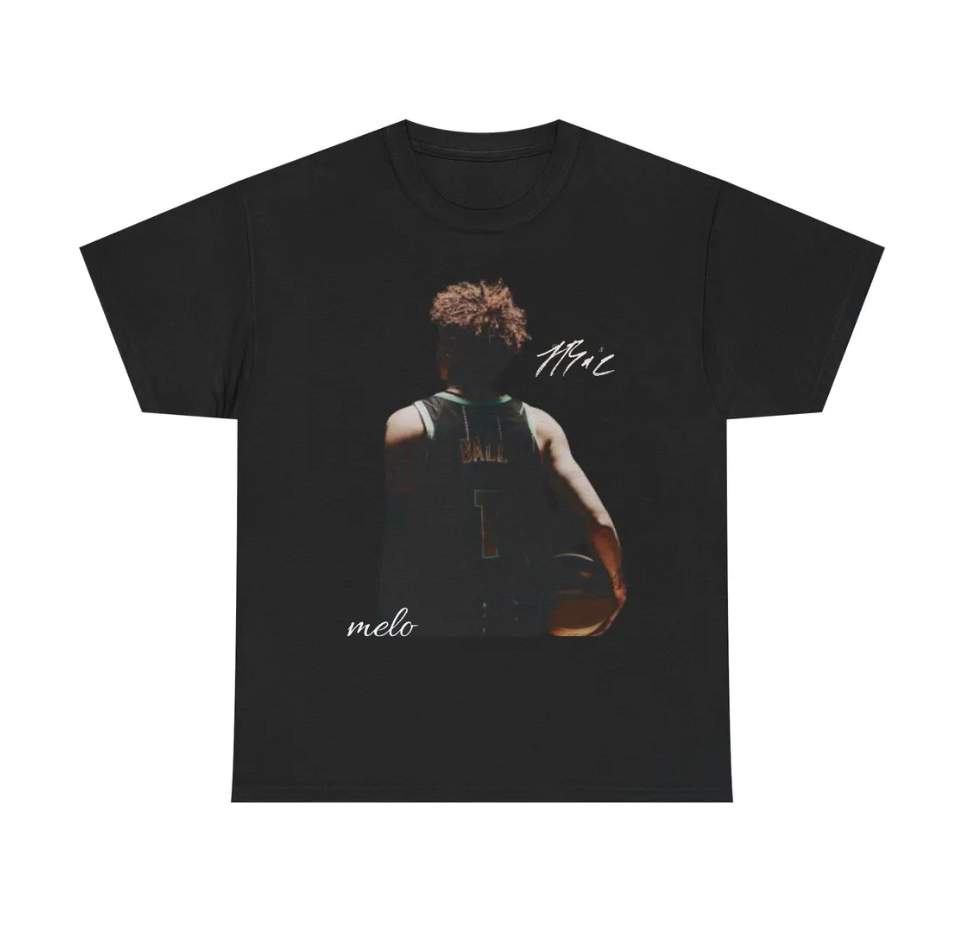 LaMelo Ball Charlotte T Shirt Autograph Edition