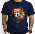 Spain 2026 Shirt, World Cup Soccer Tee, Spanish Flag Football T-Shirt, FIFA 2026 Fan Gift, Graphic Sports Tee, Unisex Shirt