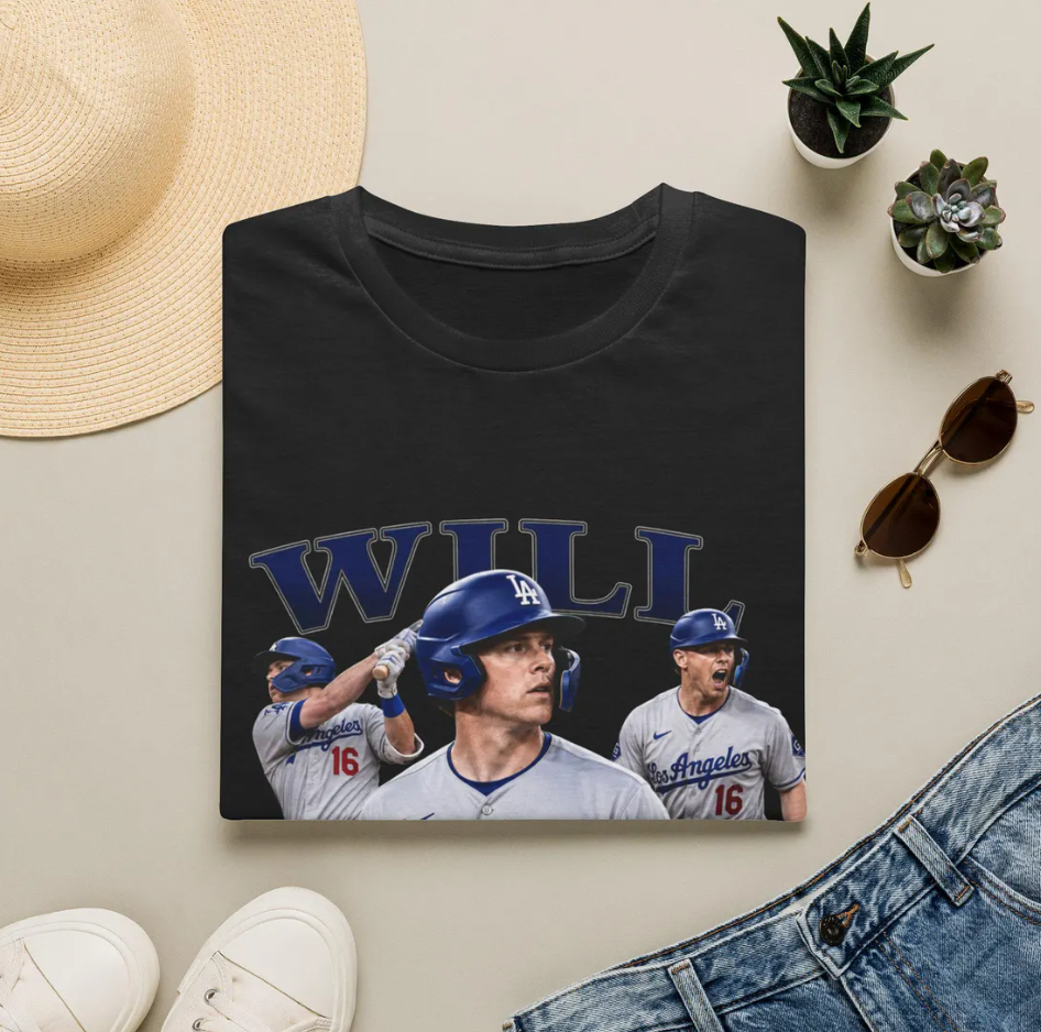 Will Smith Baseball Player Shirt Dodgers Fan Tee