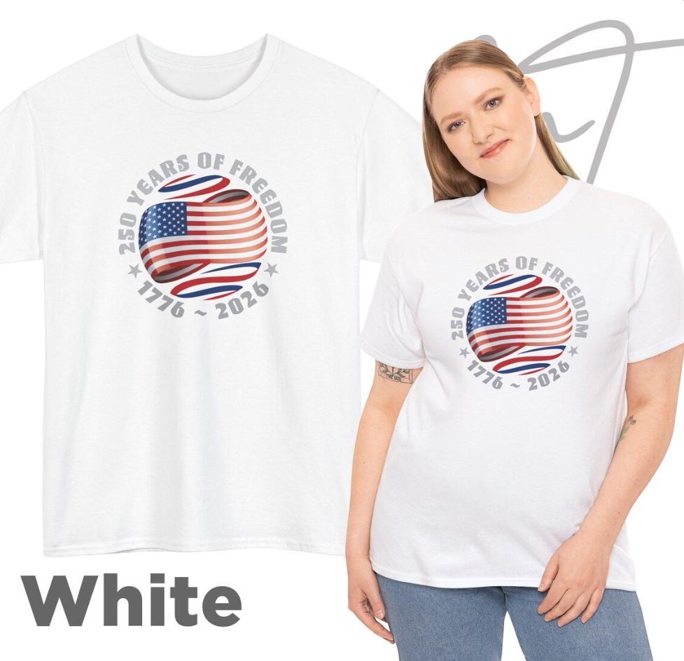 USA 250th Anniversary Shirt — 1776-2026 Patriotic Tee — Semiquincentennial Pride