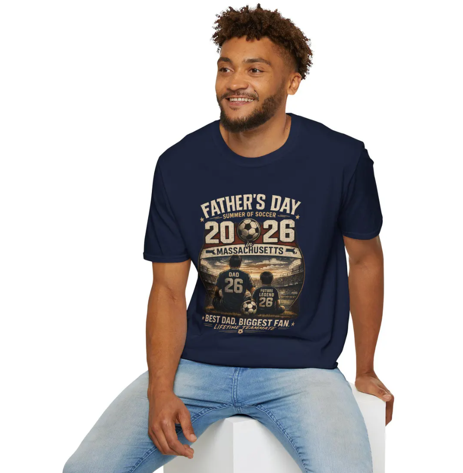 Father’s Day World Cup 2026 Soccer Dad T-Shirt – FIFA Football Gift Idea for Dad
