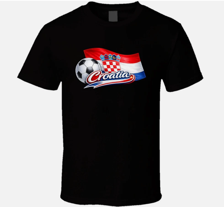 Croatia Soccer Fan T Shirt