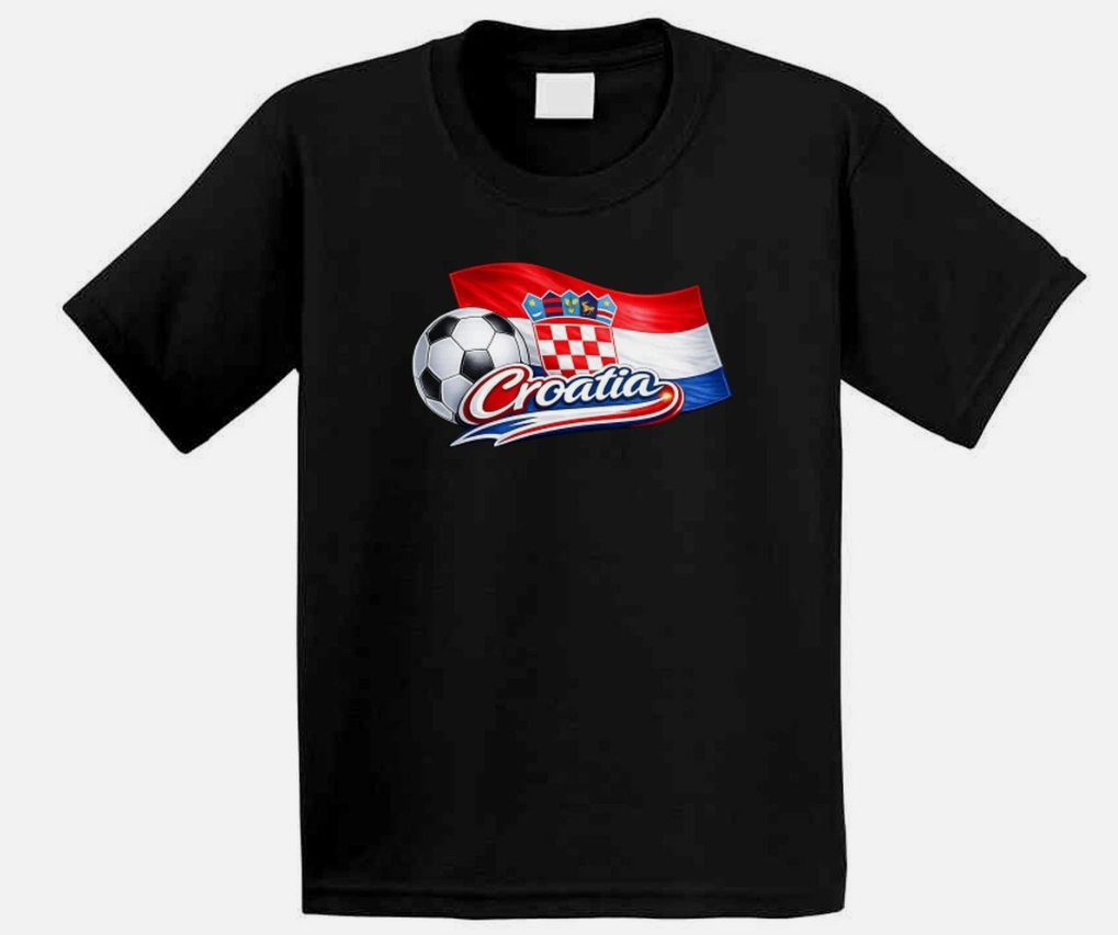 Croatia Soccer Fan T Shirt