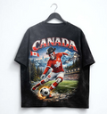 FIFA World Cup 2026 Canada Shirt, Canada Soccer Graphic Tee, Vintage Football T-Shirt, Canadian Fan Gift, Streetwear Soccer Tee.