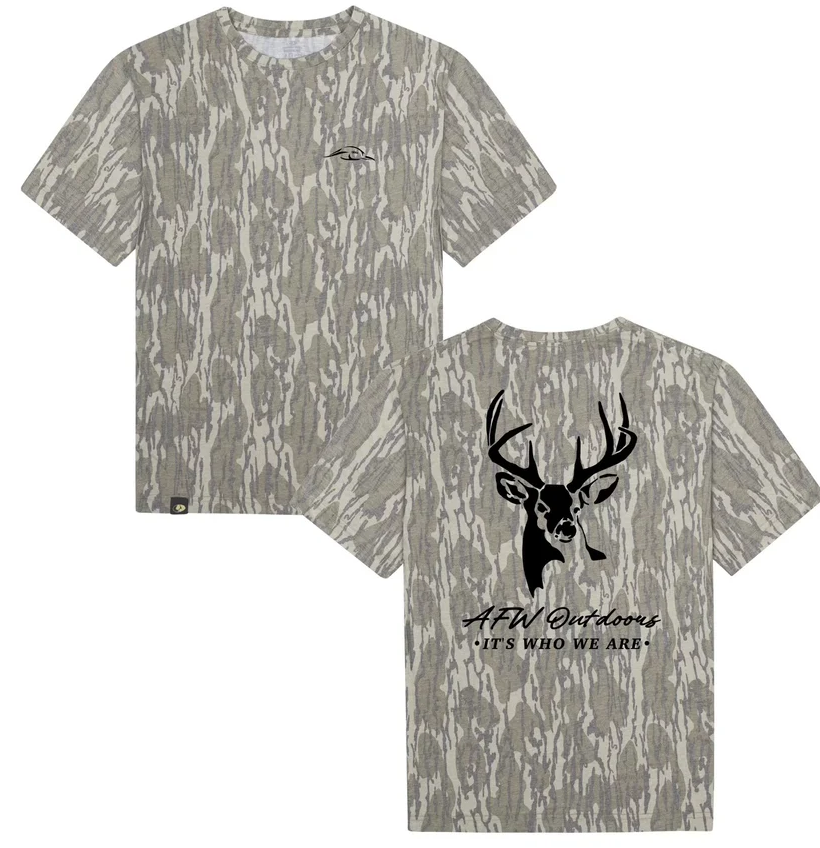 AFW Outdoors Buck Mossy Oak Tee