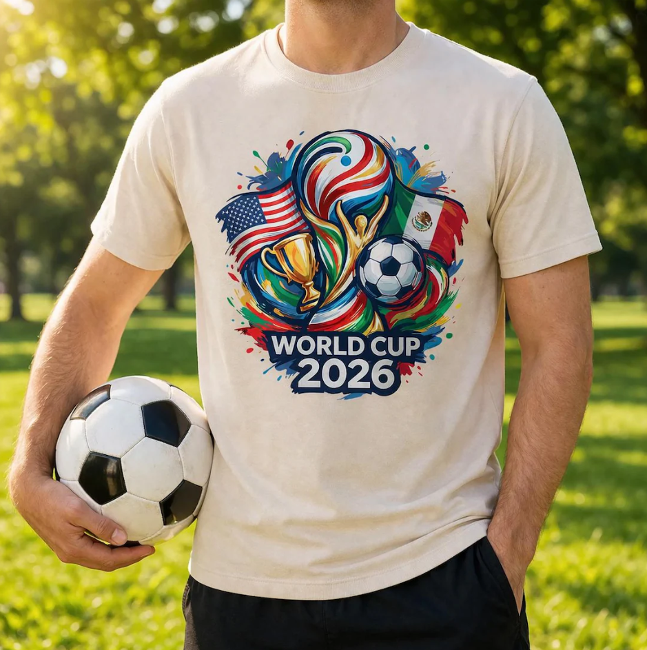 FIFA World Cup 2026 Shirt, Soccer Fan Tee, World Cup Gift For Fans, Football Lover Shirt, 2026 Soccer Celebration Tee