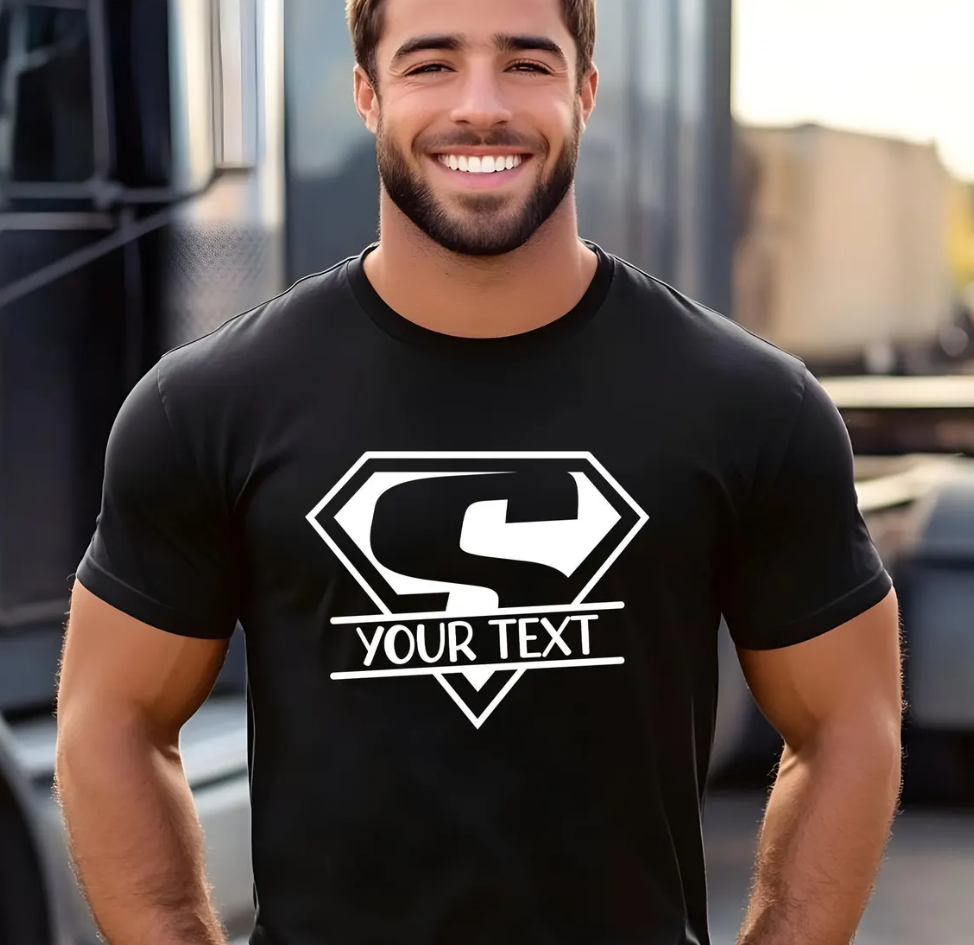 Personalized Super Dad Shirt | Custom Superhero Father’s Day Gift for Dad