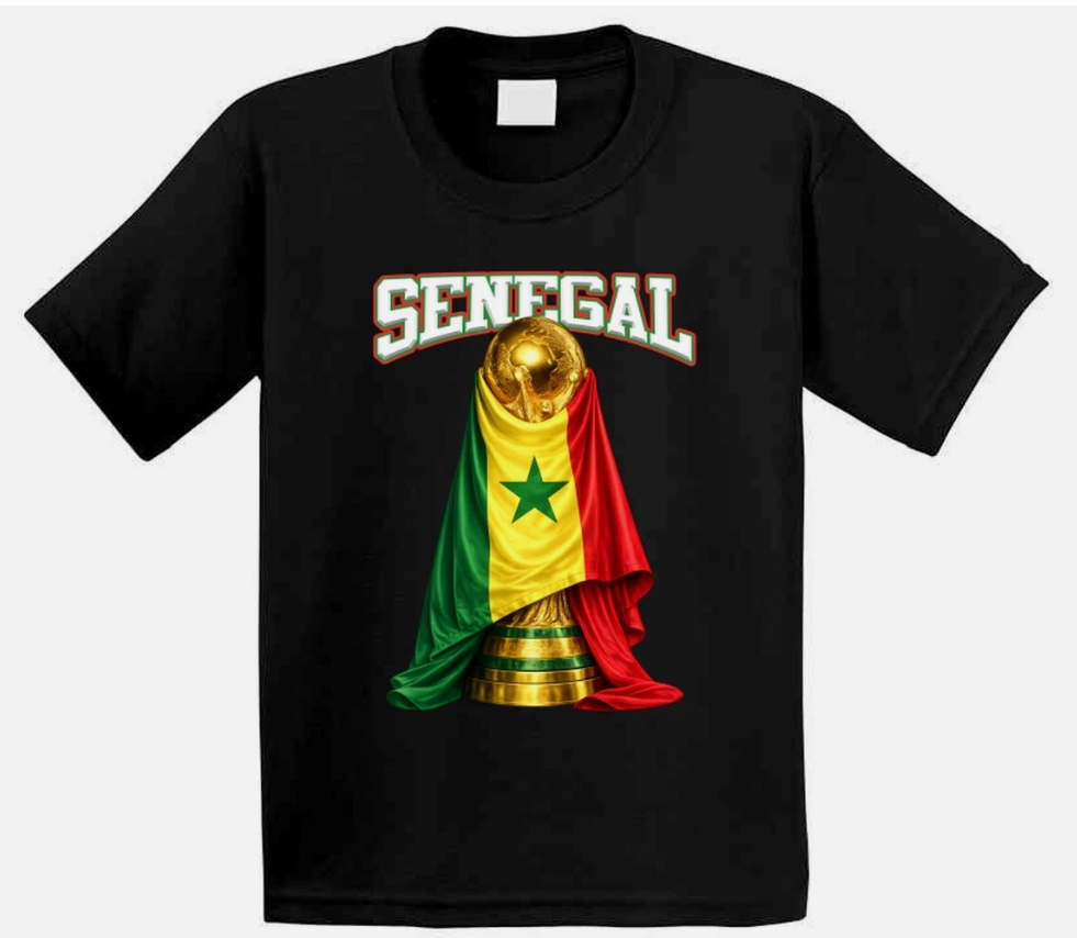 Senegal World Cup Soccer Fan T Shirt