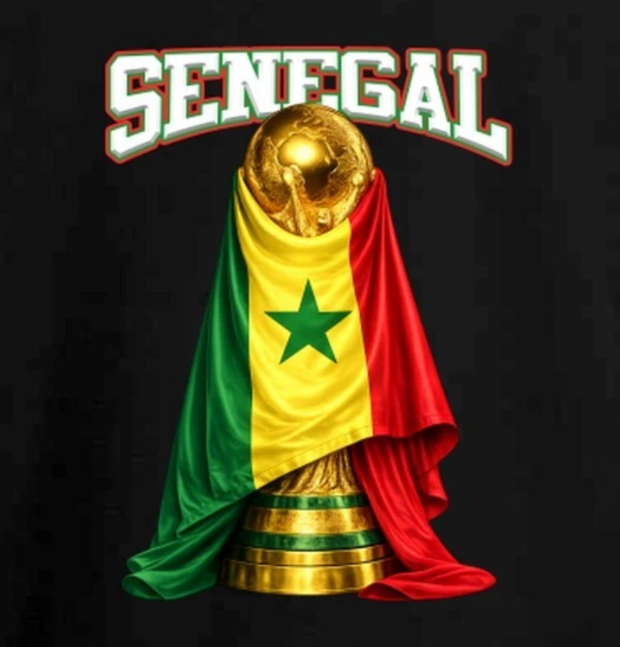Senegal World Cup Soccer Fan T Shirt