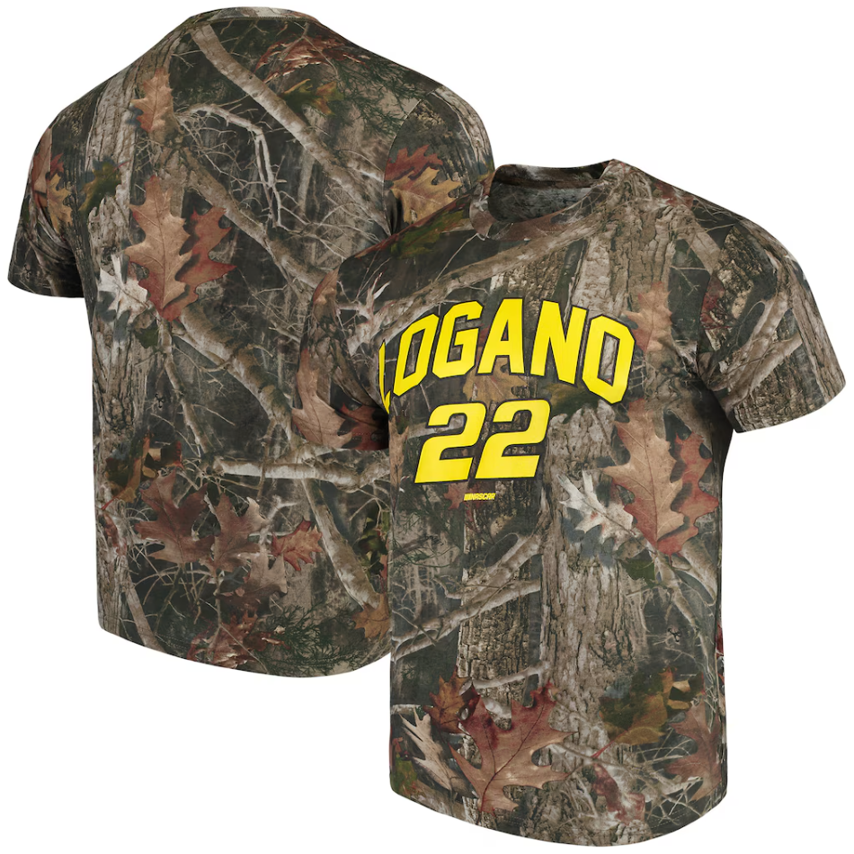Men's Joey Logano Camo T-Shirt