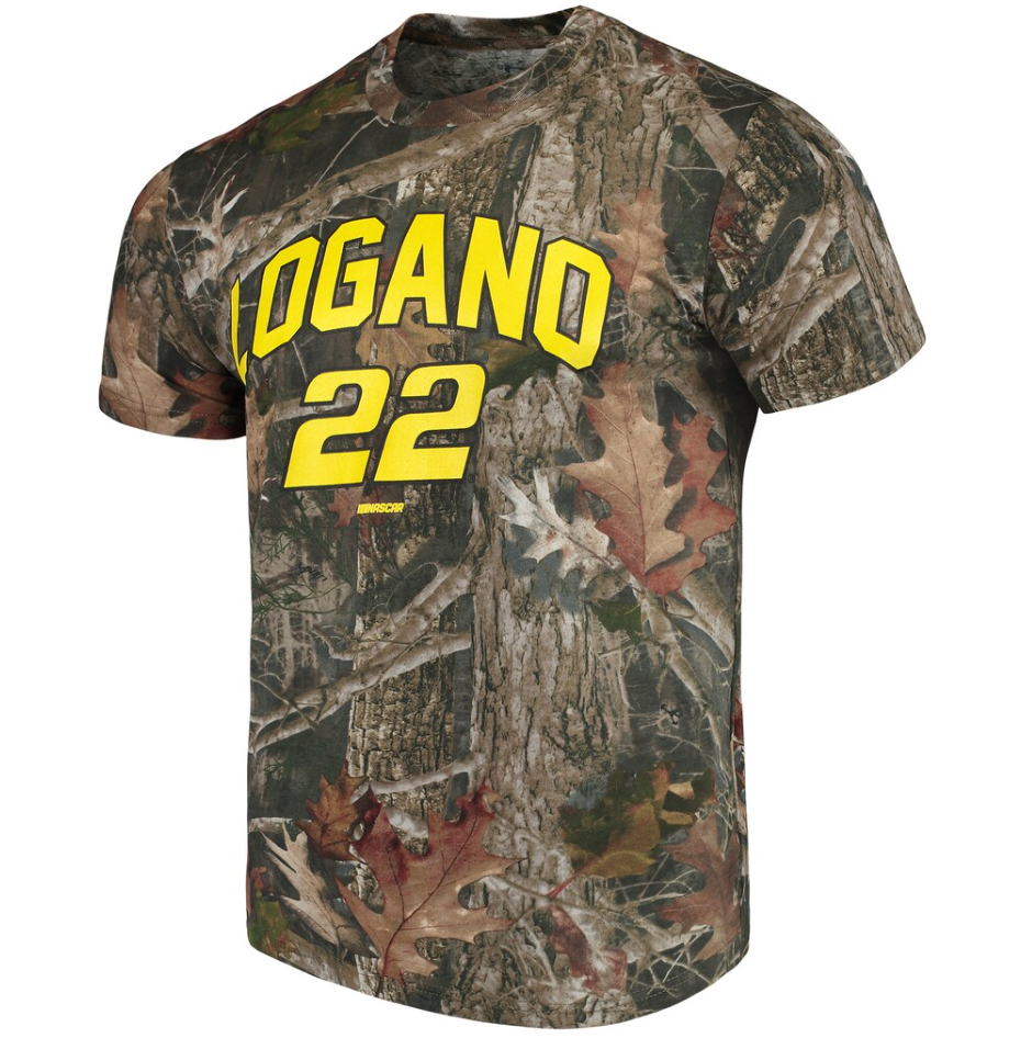 Men's Joey Logano Camo T-Shirt